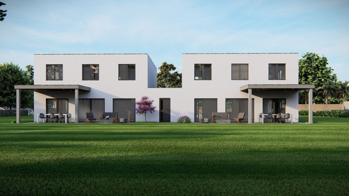 Villa jumelée neuve au centre de Courtedoux