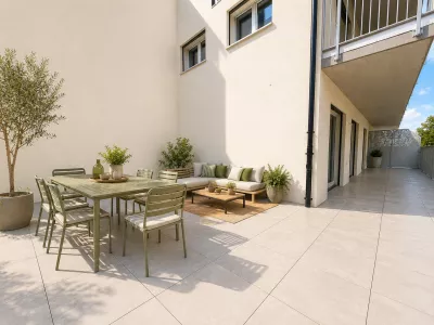 Neuf avec exceptionnelle terrasse de 54 mÂ²