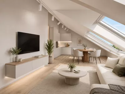 Magnifique 3.5 piÃ¨ces neuf en attique (lot 5)