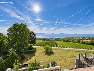 Vue lac : duplex en attique